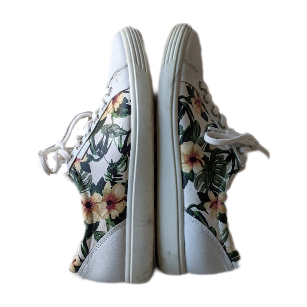 ECCO • Floral, Hawaiian Print EUC sneakers